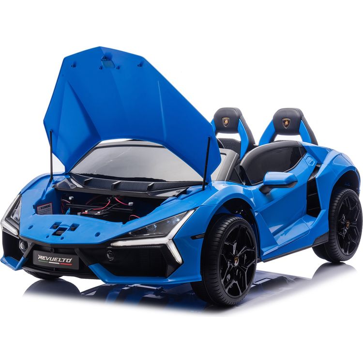 Lamborghini Revuelto 24V 2 -Seater Ride on Car - Blue - Image 4