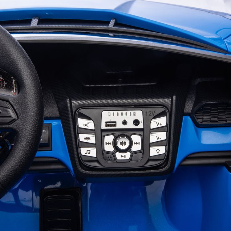 Lamborghini Revuelto 24V 2 -Seater Ride on Car - Blue - Image 5