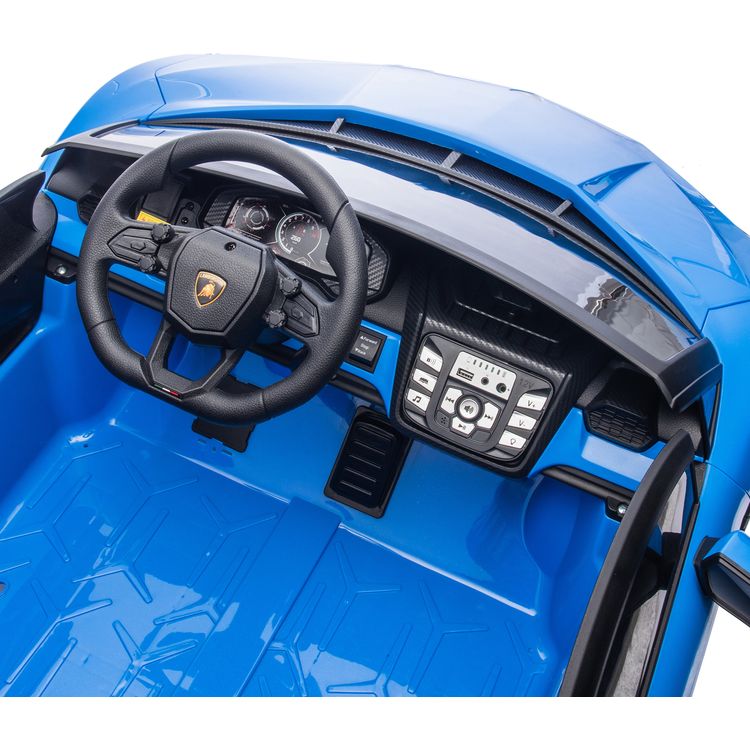 Lamborghini Revuelto 24V 2 -Seater Ride on Car - Blue - Image 7