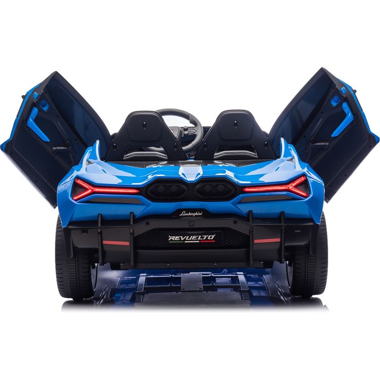 Lamborghini Revuelto 24V 2 -Seater Ride on Car - Blue - Image 9