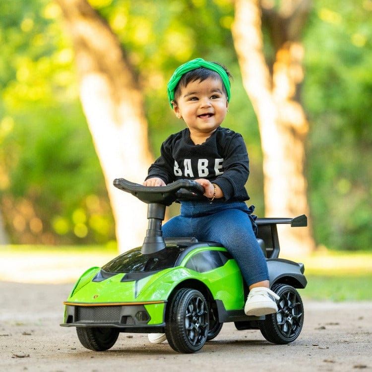 Alternative view of Lamborghini SCV Push Car - Green