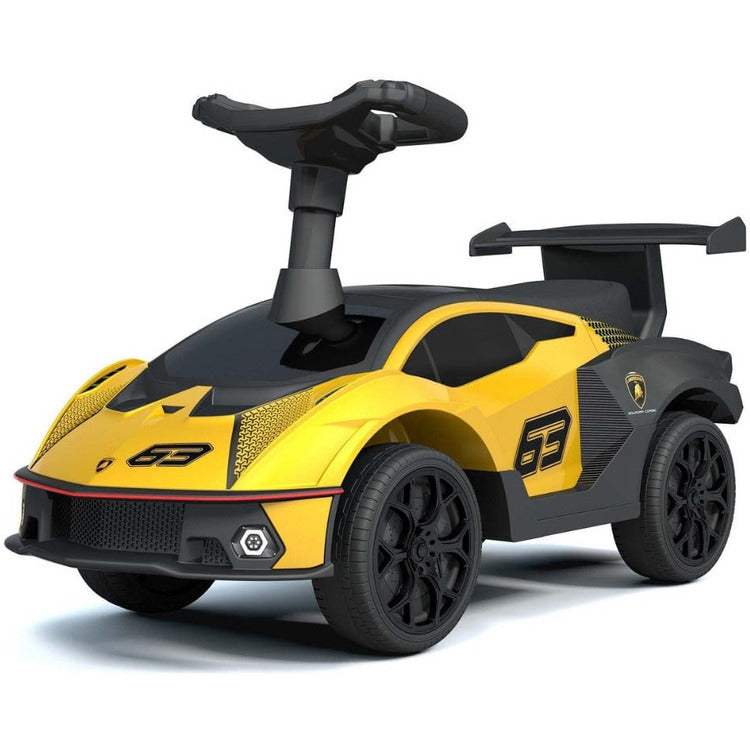 Lamborghini SCV Push Car - Yellow - Image 5