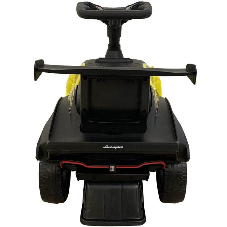 Lamborghini SCV Push Car - Yellow - Image 4