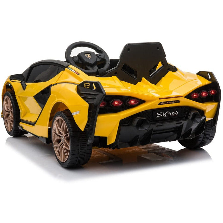 Alternative view of Lamborghini Sian 12V Yellow