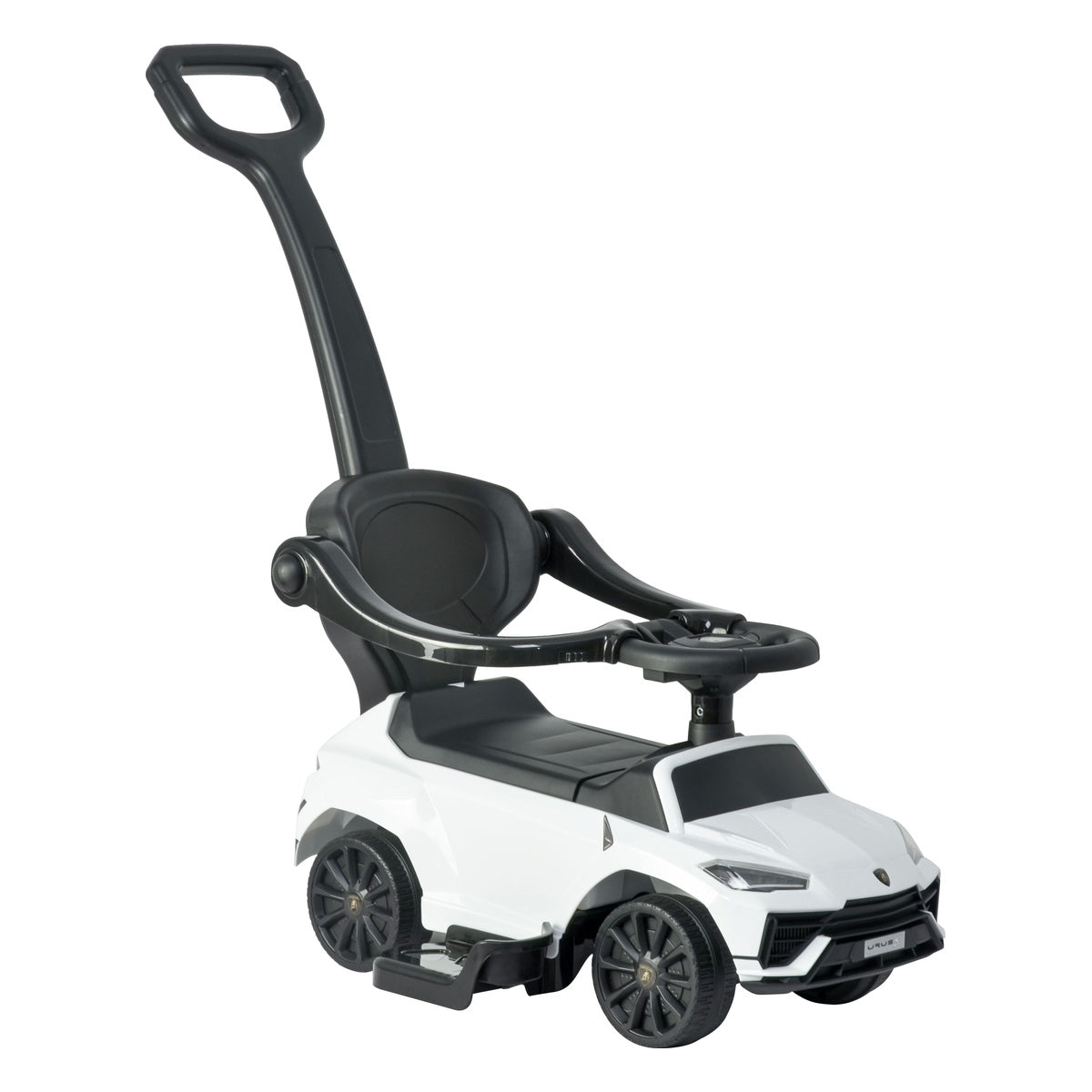 Lamborghini Urus 3 In 1 Push Car - White