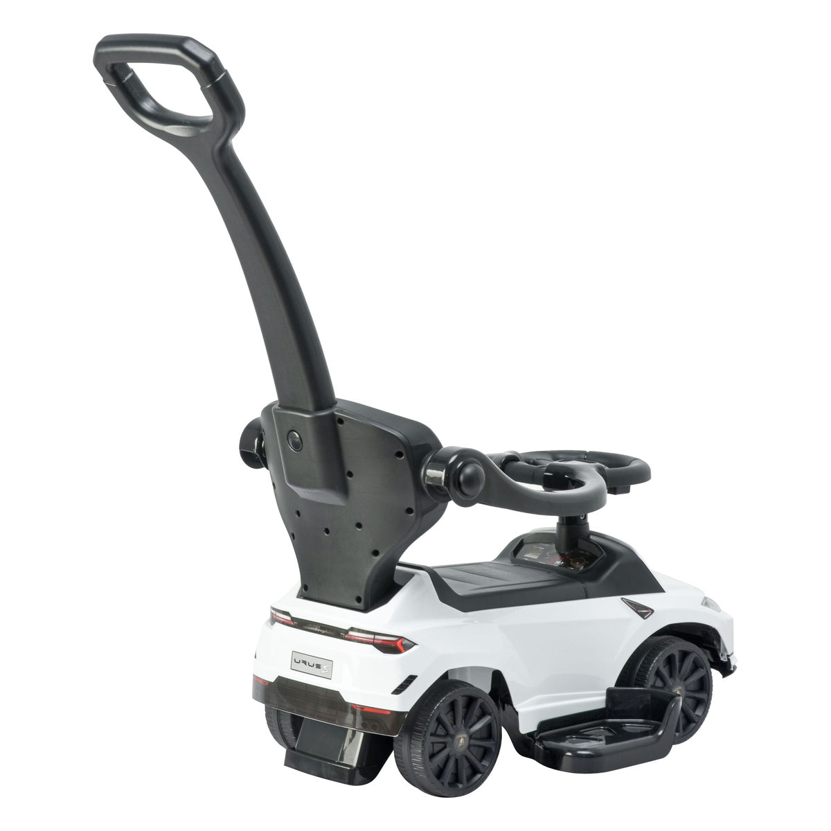 Lamborghini Urus 3 In 1 Push Car - White - Image 3