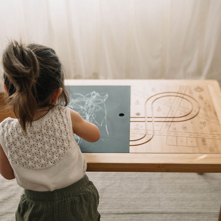 Alternative view of Land, Sand and Water Activity Learning Table