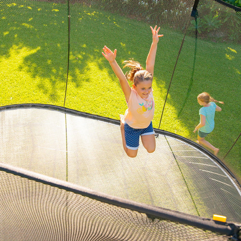 Alternative view of Large Oval Trampoline