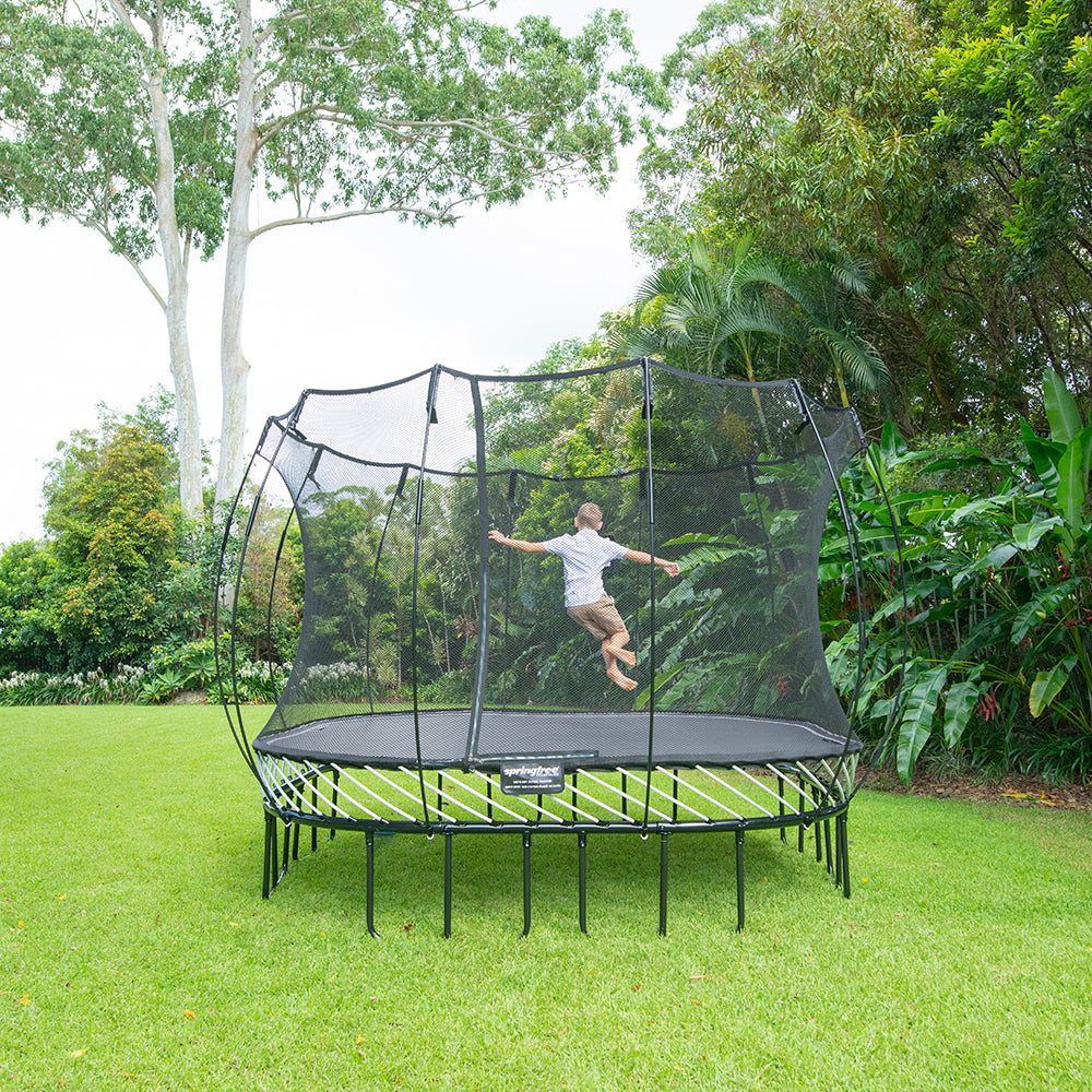 Alternative view of Large Square Trampoline