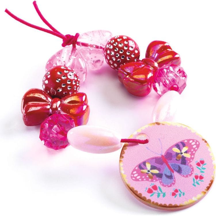 Le Grand Artist Jewelry Making Bead Kit - Butterfly & Heart - Image 4