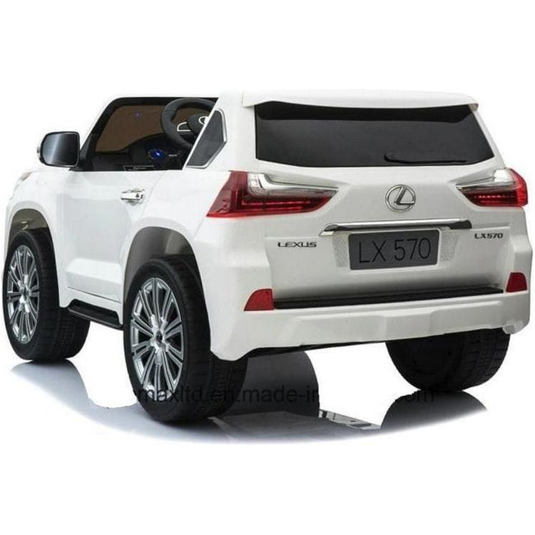 Lexus LX-570 Ride-On Car - White - Image 4