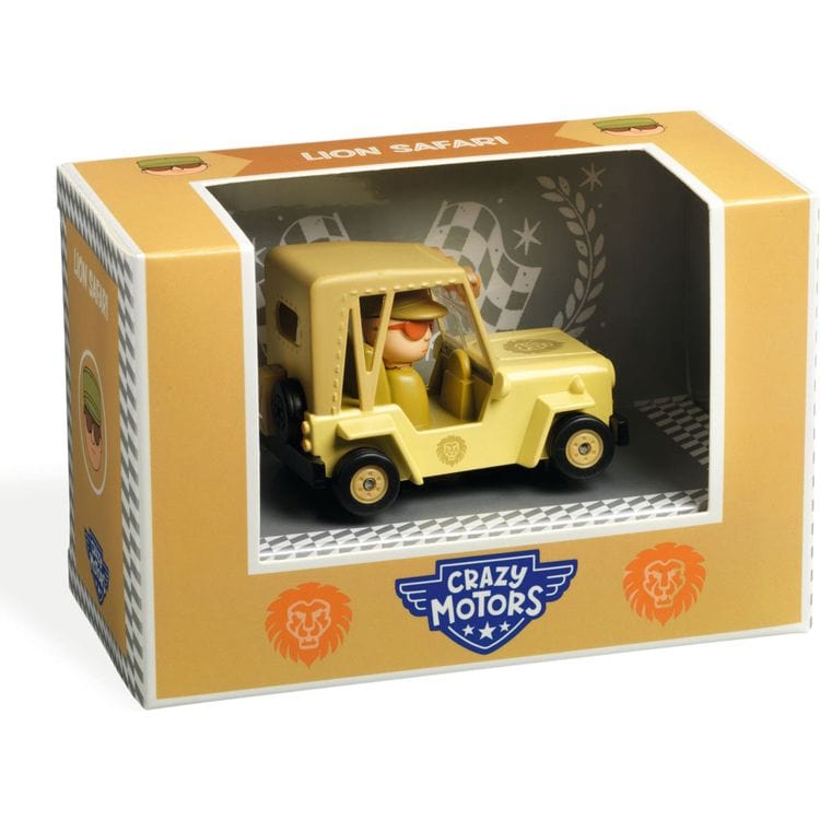 Alternative view of Lion Safari Crazy Motors Car Toy