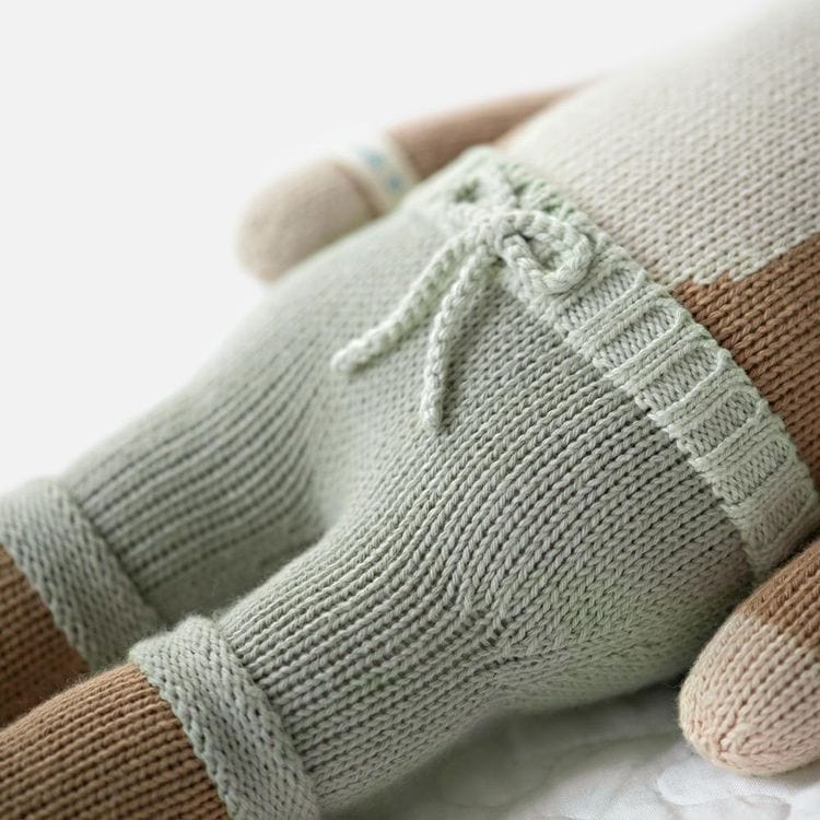 Little 13" Elliott the Fawn Hand-Knit Doll - Image 4
