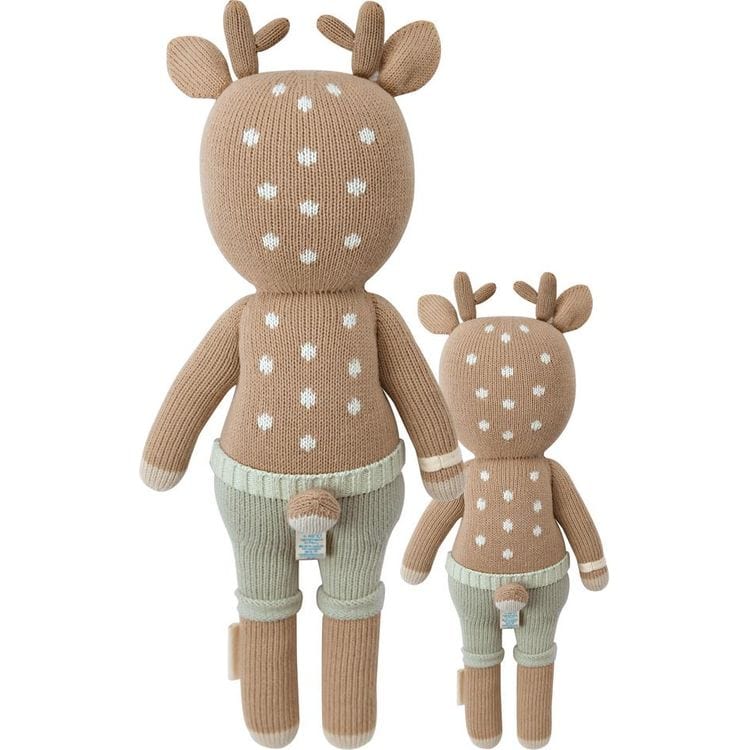 Little 13" Elliott the Fawn Hand-Knit Doll - Image 5