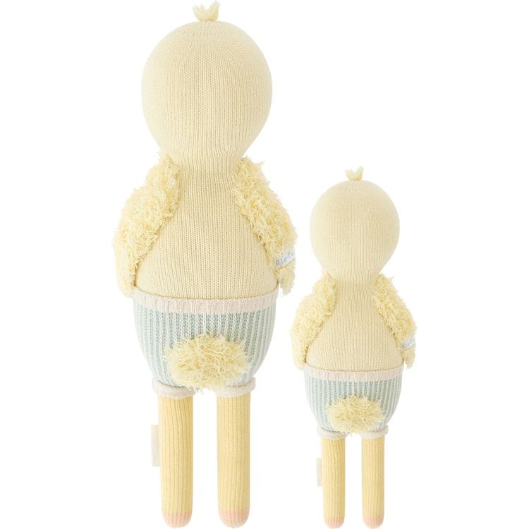 Little 13" Finley the Duckling Hand-Knit Doll - Image 5