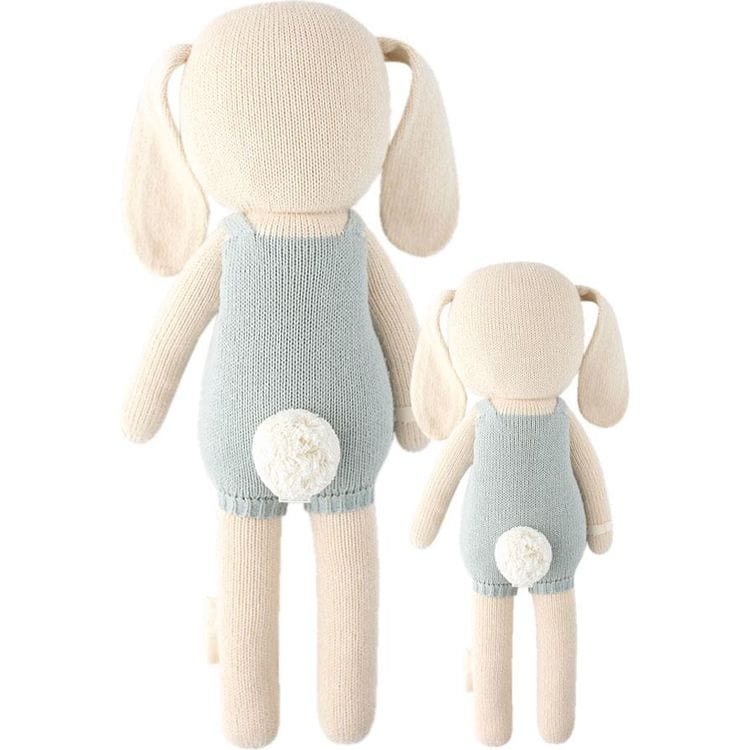Little 13" Henry the Bunny Hand-Knit Doll - Image 5