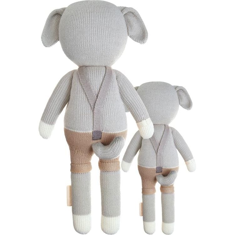 Little 13" Noah the Dog Hand-Knit Doll - Image 6