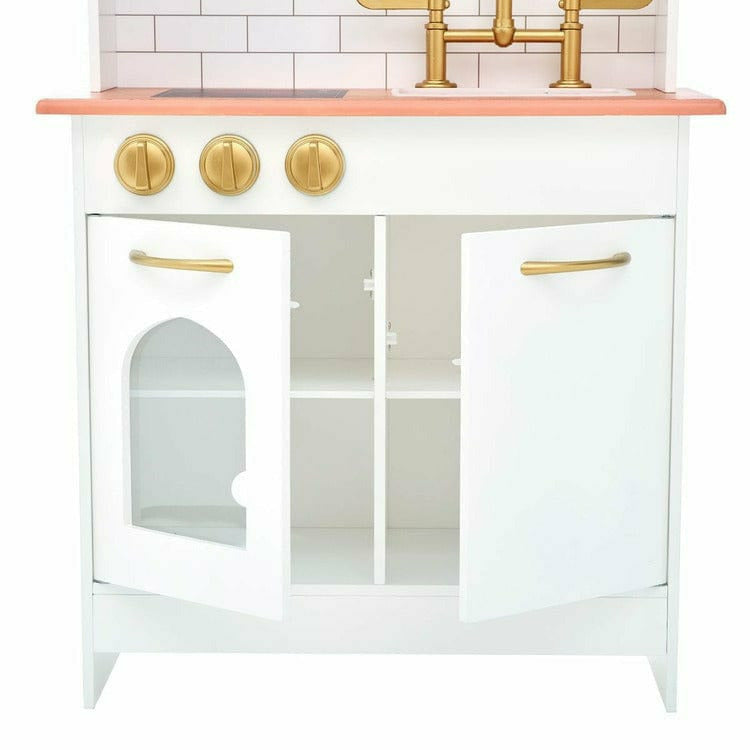Little Chef Boston Classic Play Kitchen & Cookware - White - Image 6