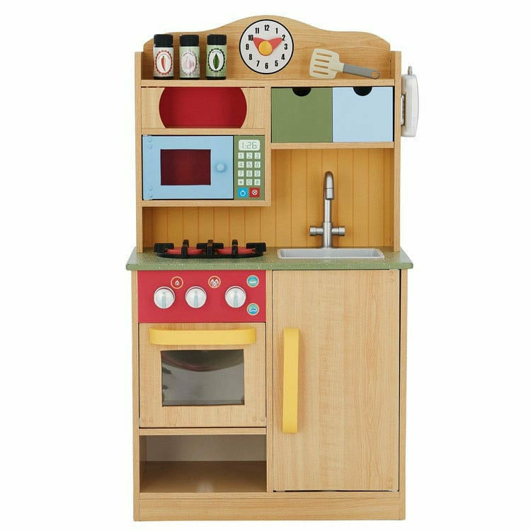 Little Chef Florence Classic Play Kitchen - Wood Grain