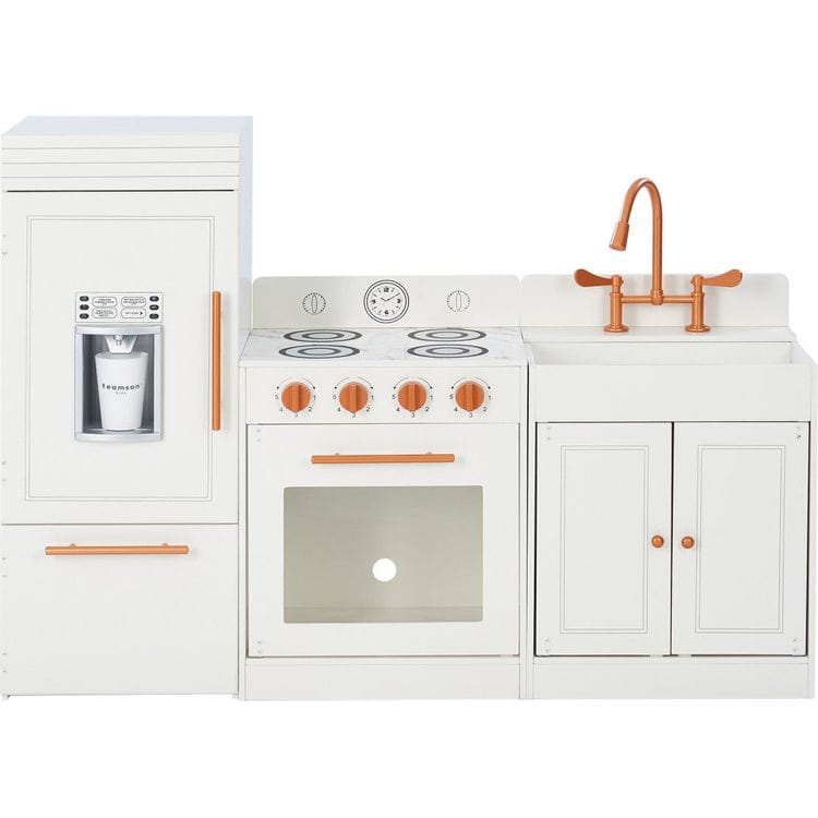 Alternative view of Little Chef Paris Complete Kitchen Playset - White/Rose Gold