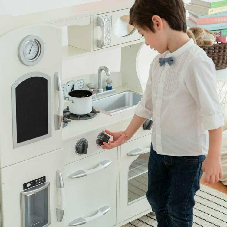 Little Chef Westchester Retro Play Kitchen - Ivory - Image 4