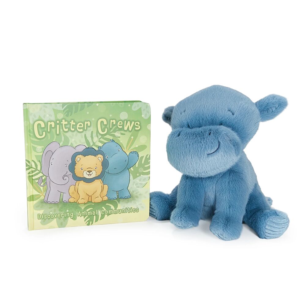 Little Henny the Hippo Plush & Book Bundle