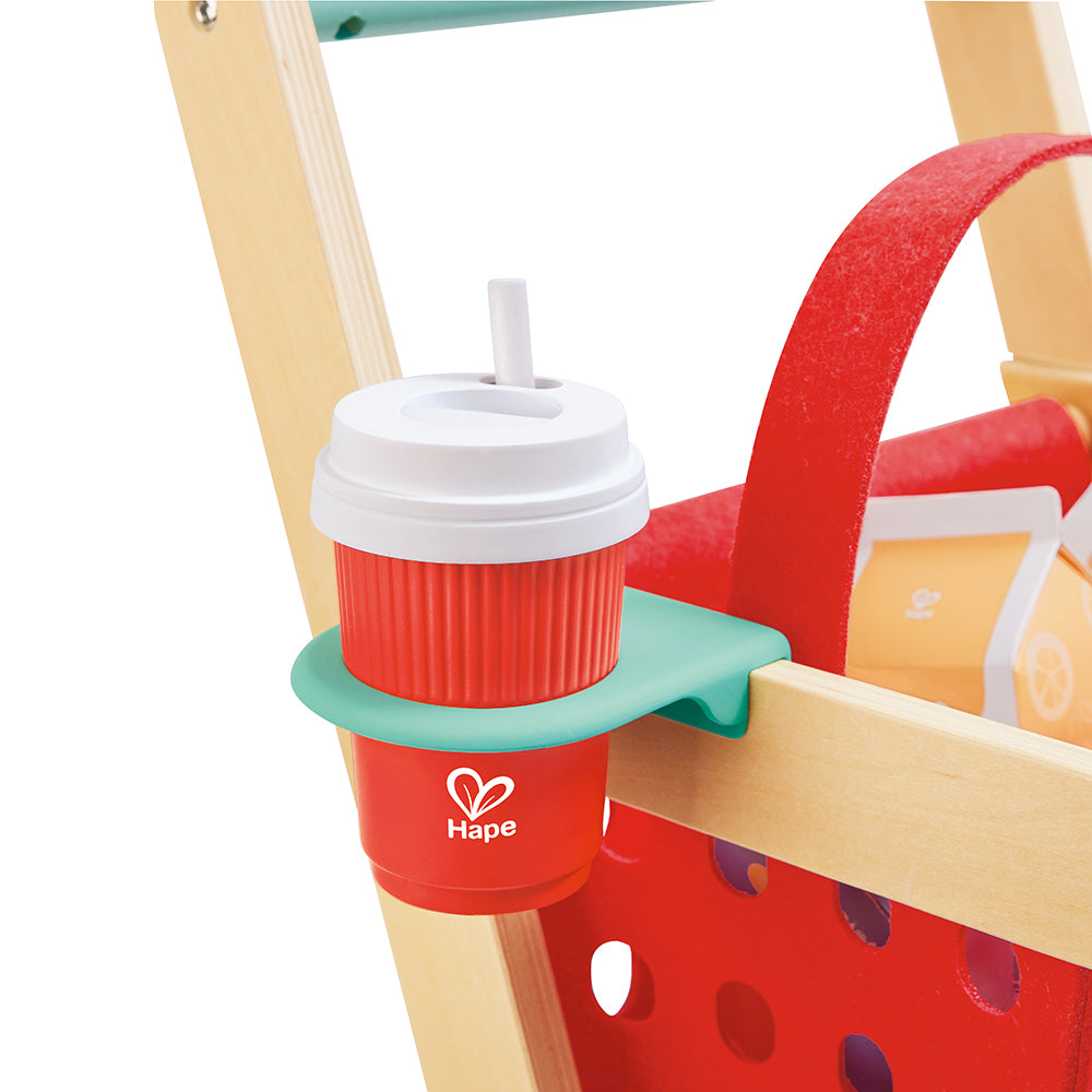 Little Shopper's Shopping Cart with Basket - Image 4