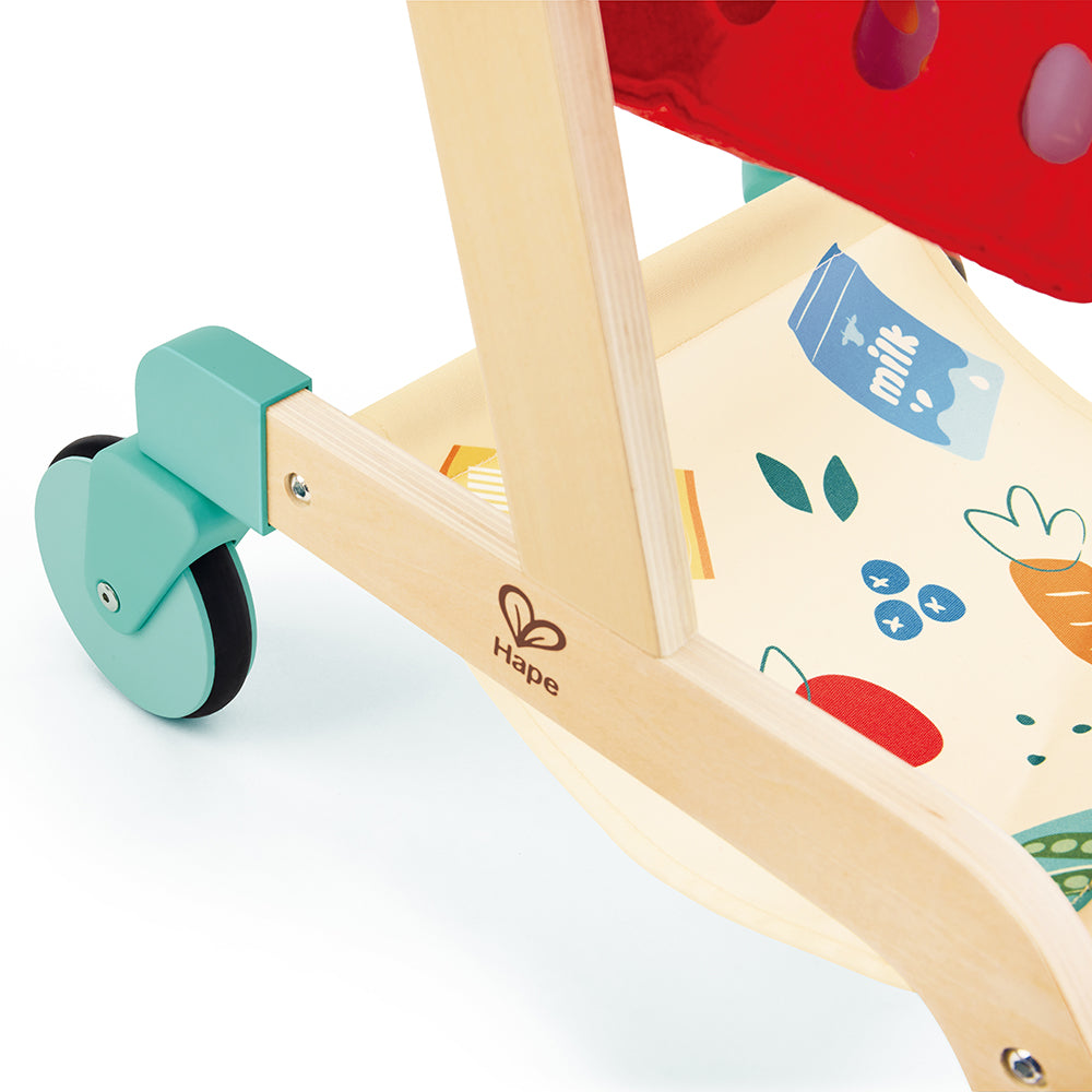 Little Shopper's Shopping Cart with Basket - Image 6