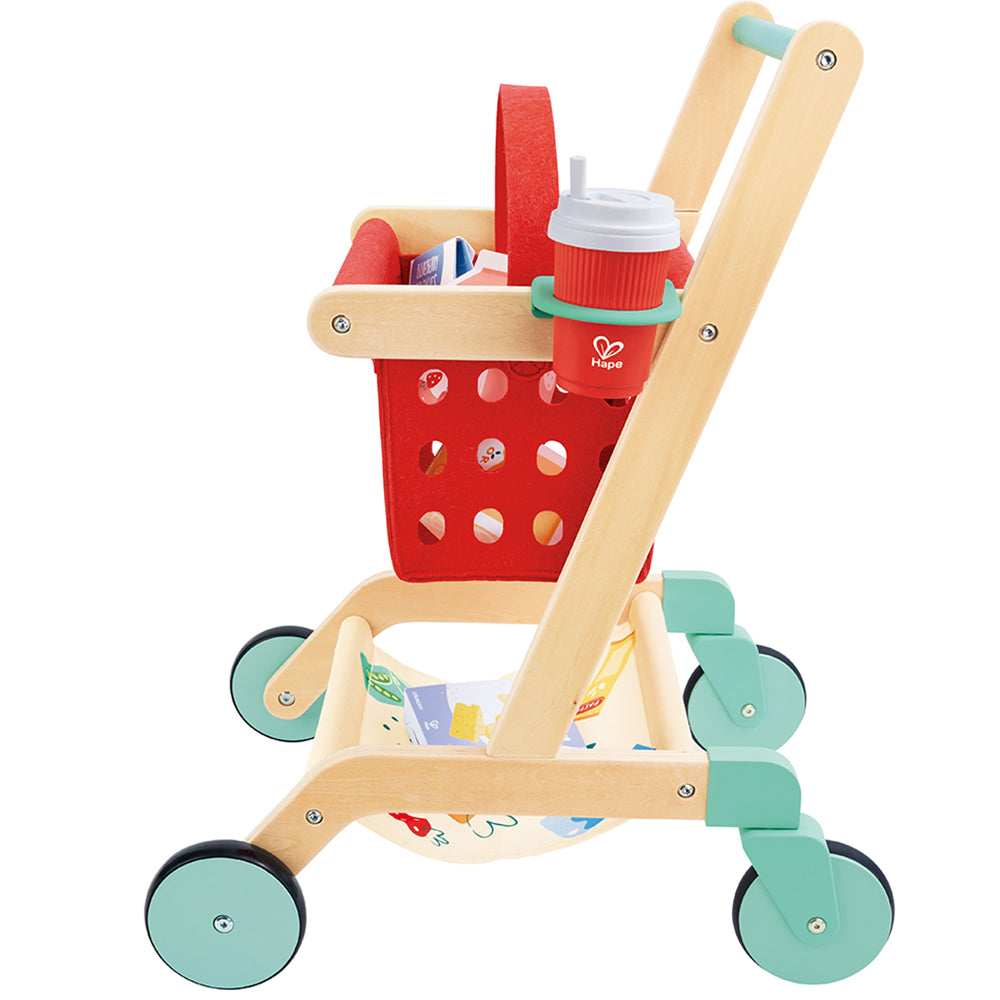 Little Shopper's Shopping Cart with Basket - Image 8