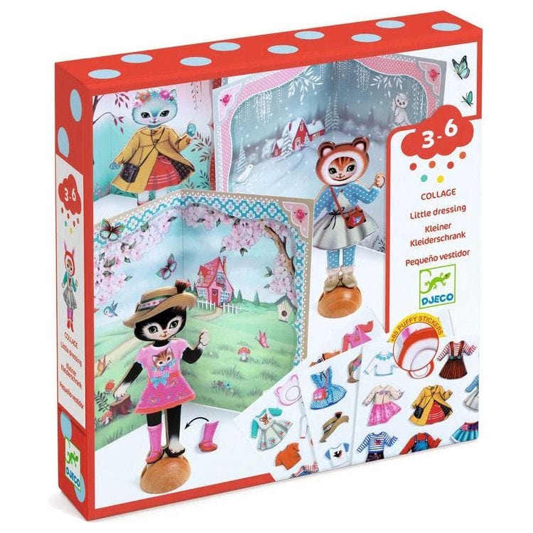 Little Wardrobe Collage Craft Kit