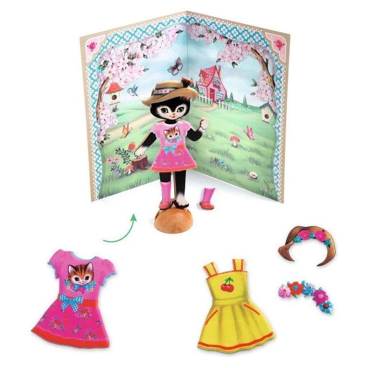 Alternative view of Little Wardrobe Collage Craft Kit