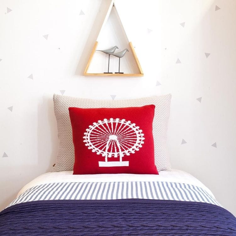 Alternative view of London Eye Pillow