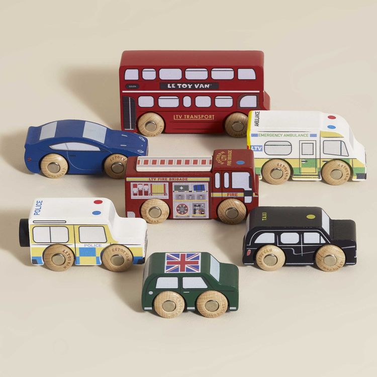 London Toy Car Set - 7 Pieces - Image 4