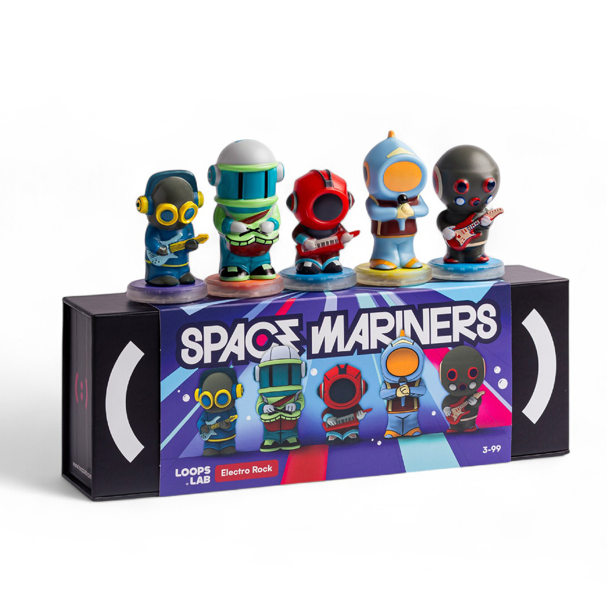 Loops Lab Space Mariners: 5 Figurines Galactic Rock Band