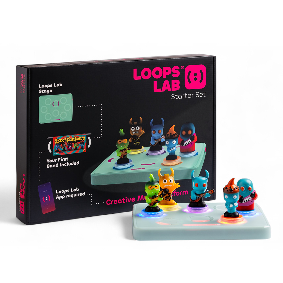 Alternative view of Loops Lab Starter Set + Complementary 5-Dolls Band - The Lax Funkers