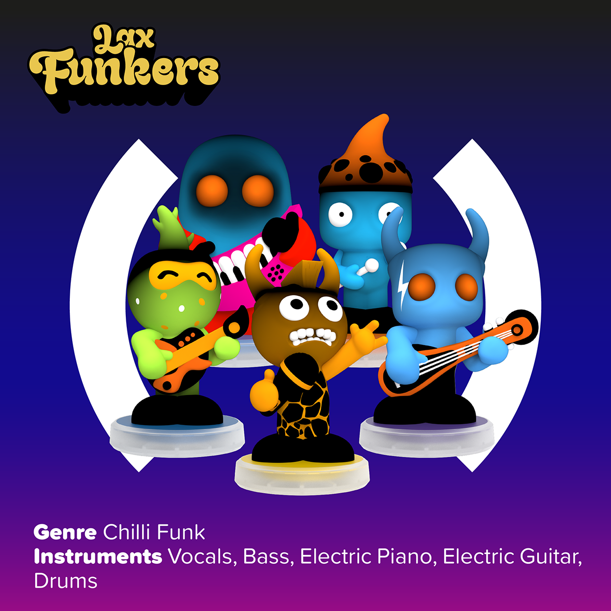 Loops Lab Starter Set + Complementary 5-Dolls Band - The Lax Funkers - Image 4