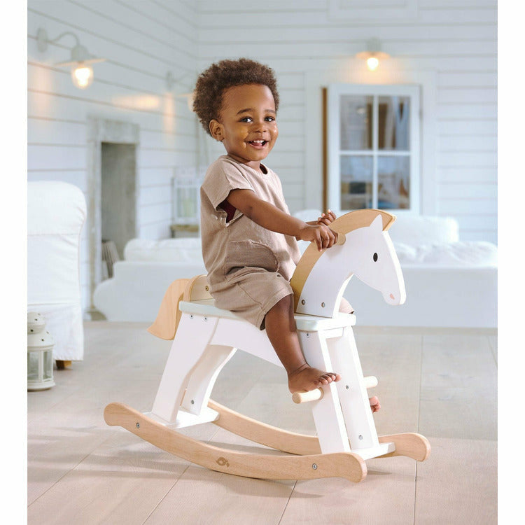 Lucky Wooden Rocking Horse - Image 4