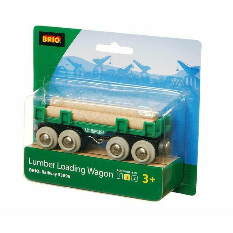 Alternative view of Lumber Loading Wagon