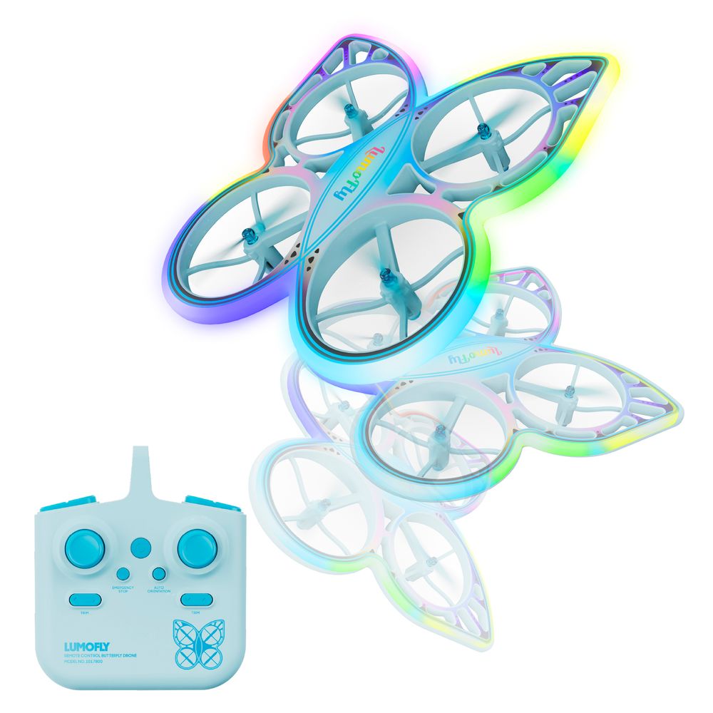 Lumofly Glowing Butterfly Stunt Drone