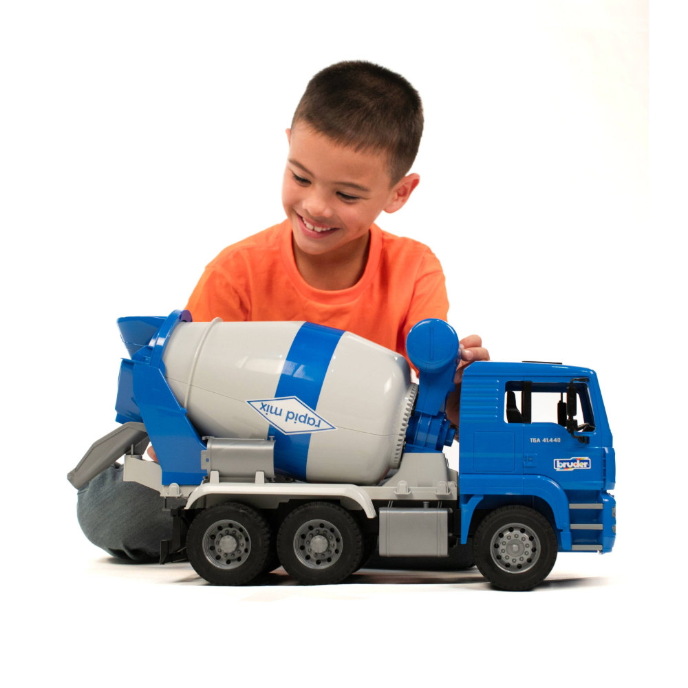 MAN Cement Mixer Toy Truck - Image 3