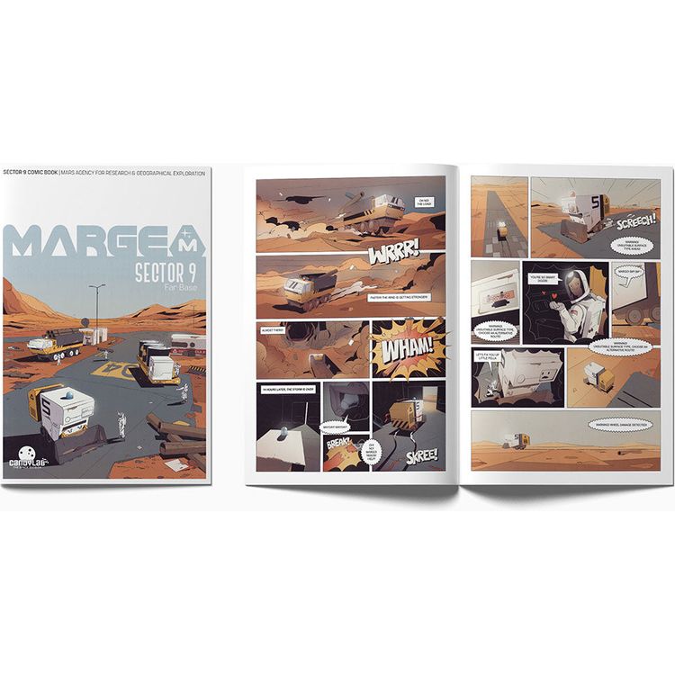 MARGE: Mars Agency for Research + Geographical Exploration - The Sector 9 Play Set - Image 11