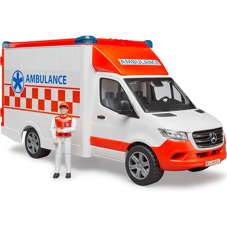 MB Sprinter Ambulance with Driver Figurine - Image 3