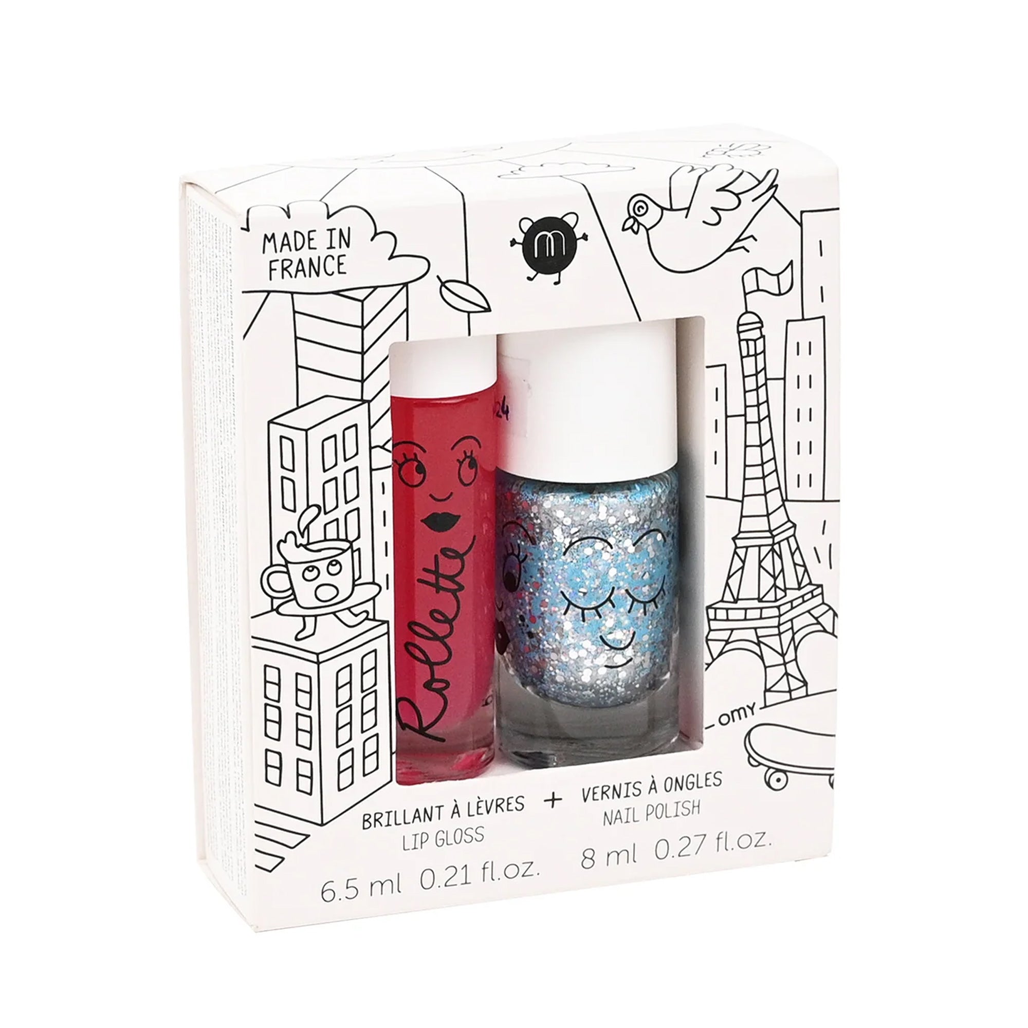 Magic Nail Polish & Lip Gloss Set