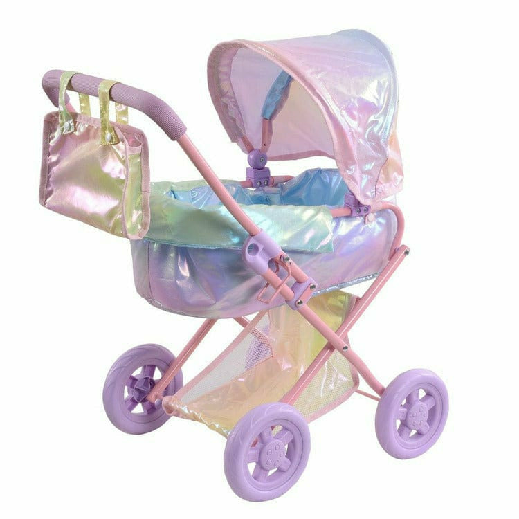 Magical Dreamland Baby Doll Stroller & Carrier Iridescent - Image 4