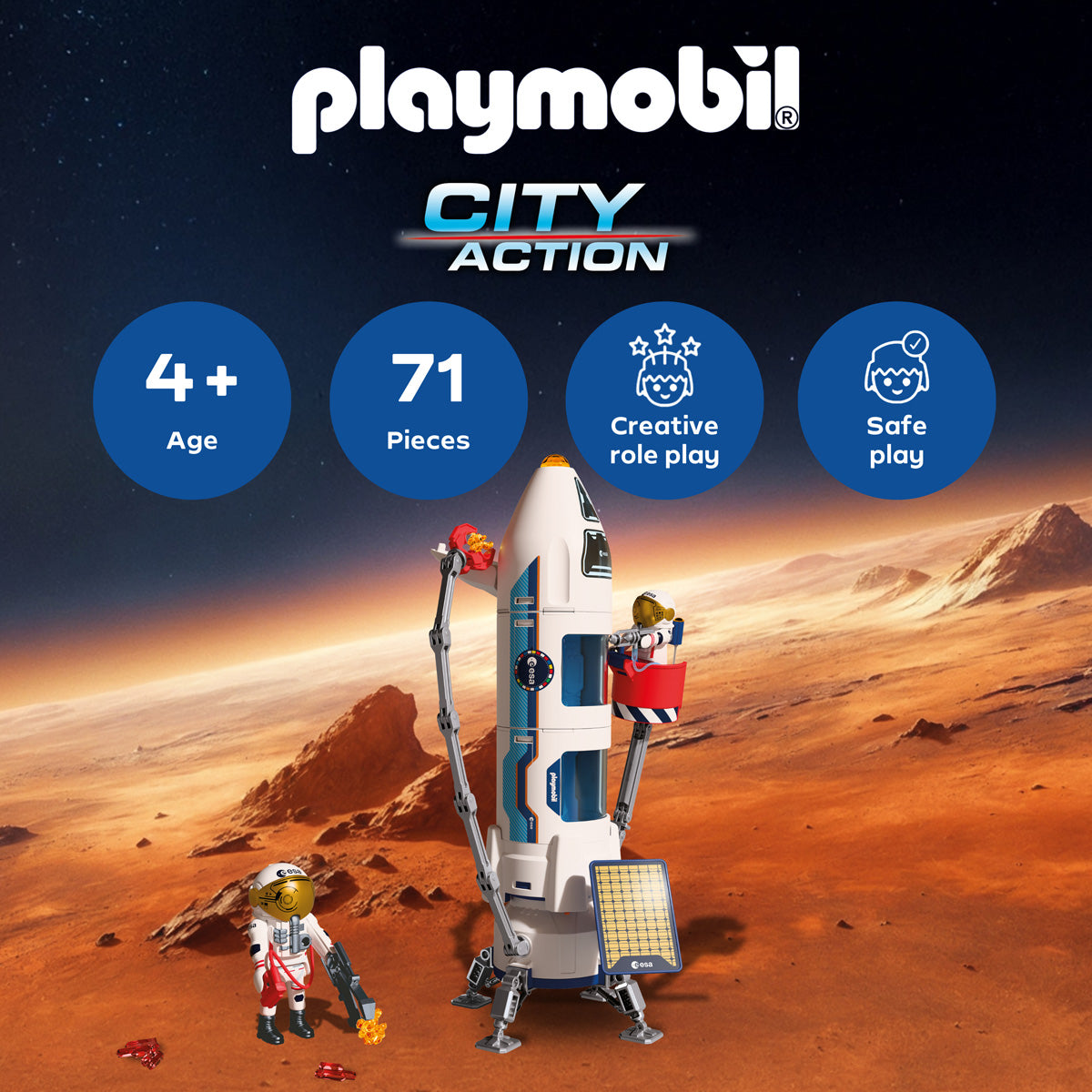 Mars Research Rocket Playset - Image 4