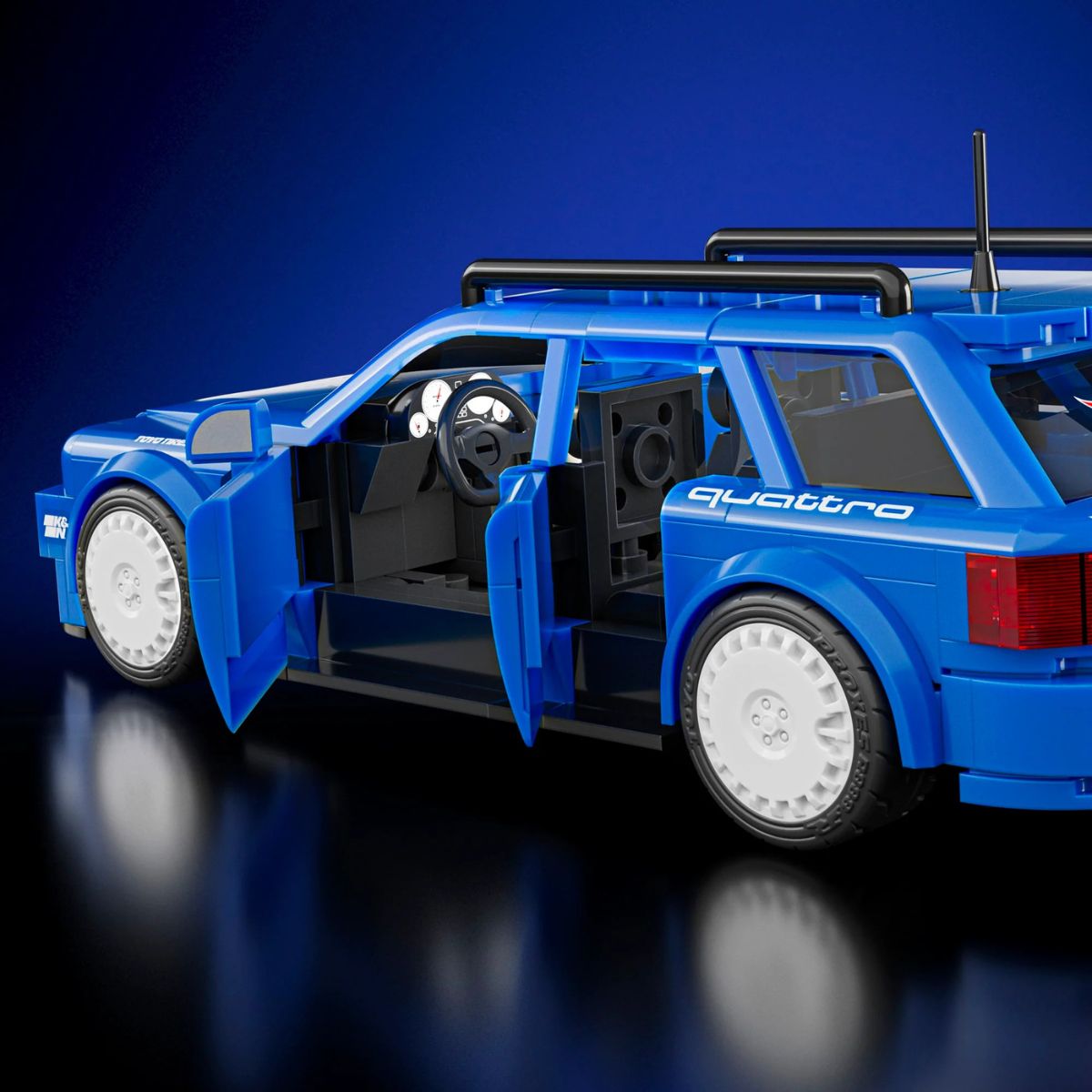 Mattel Brick Shop Hot Wheels '94 Audi Avant RS2 - Image 4