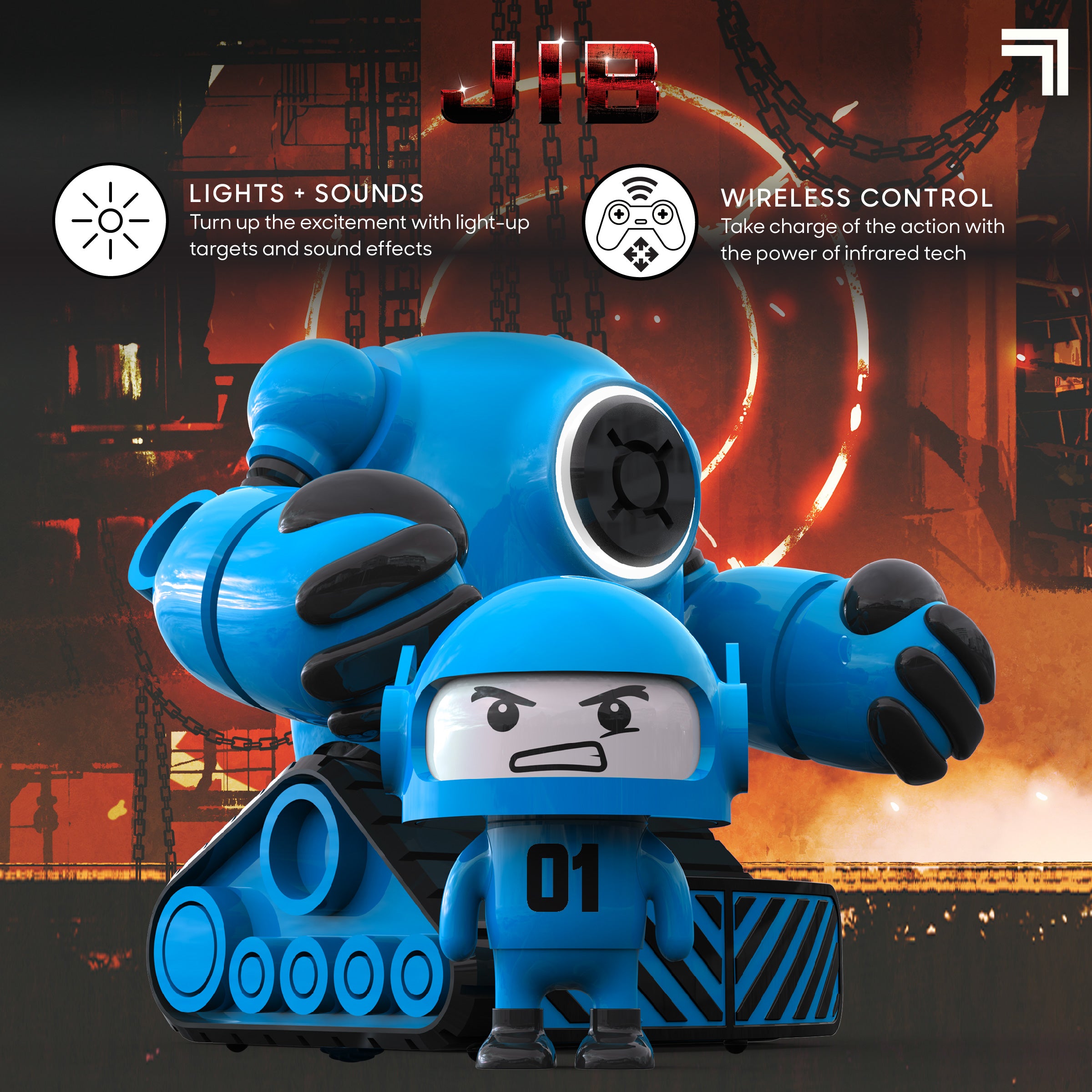 Mecha Rivals RC Ejecting Battle Robots - Image 4