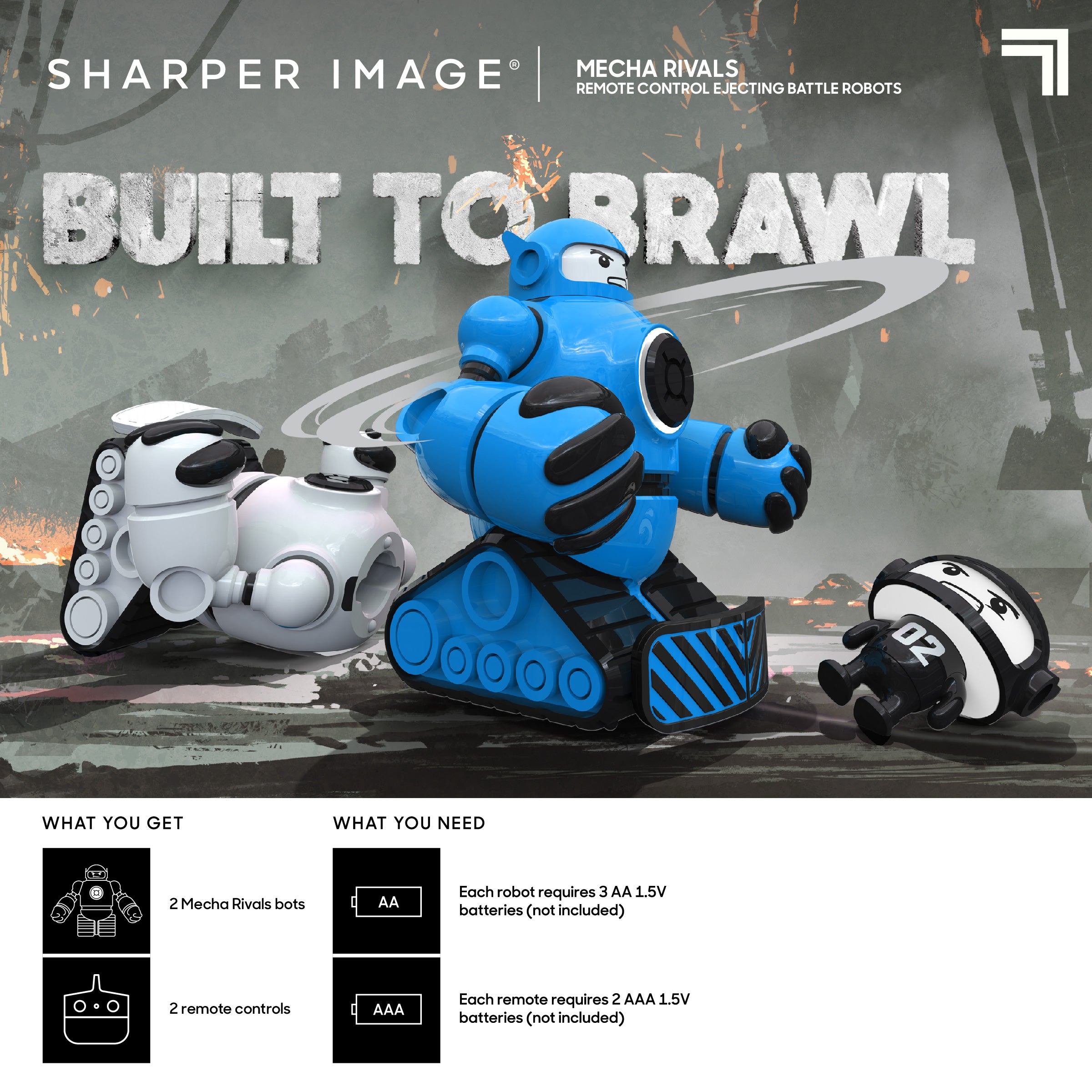 Mecha Rivals RC Ejecting Battle Robots - Image 5