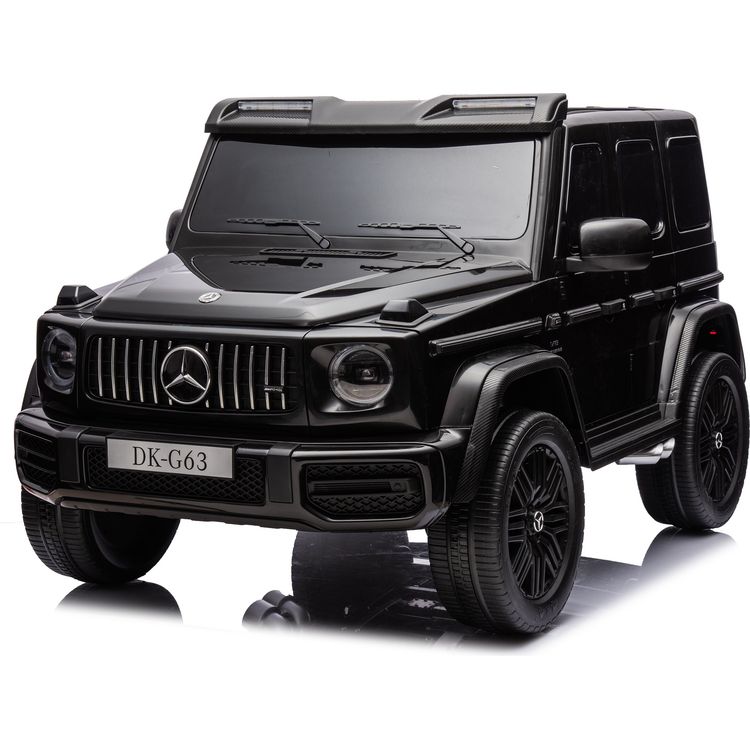 Mercedes G-Wagon 24V 4x4 2-Seater Ride on Car - Black