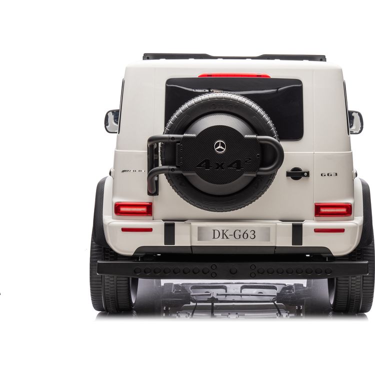 Mercedes G-Wagon 24V 4x4 2-Seater Ride on Car - White - Image 10